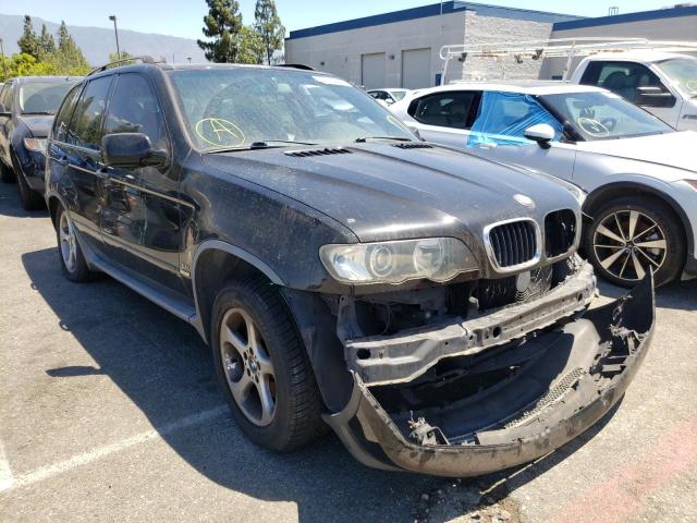BMW X5 3.0I 2001 with VIN WBAFA53581LM89806 - Photo from auction