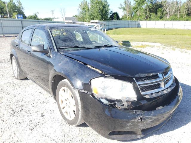DODGE AVENGER SE 2012 with VIN 1C3CDZAB6CN109970 - Photo from auction