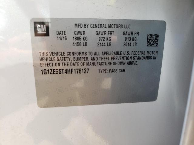 Photo 10 from auction – 2017 CHEVROLET MALIBU LT with VIN 1G1ZE5ST4HF176127