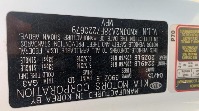 Foto 10 de la subasta – 2015 KIA SOUL con VIN KNDJN2A28F7220679