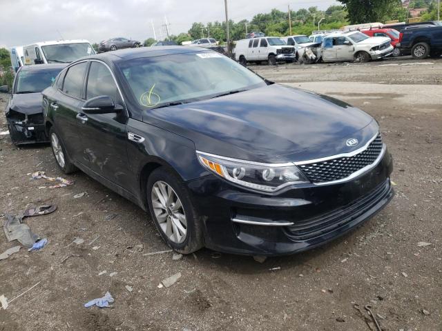 KIA OPTIMA EX 2016 with VIN 5XXGU4L33GG057379 - Photo from auction