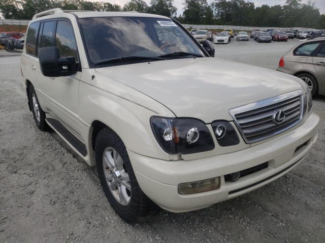 LEXUS LX 470 2003 with VIN JTJHT00W333531711 - Photo from auction