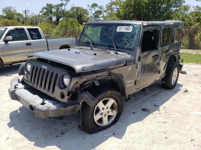 Photo 2 from auction – 2016 JEEP WRANGLER U with VIN 1C4BJWDG6GL333764