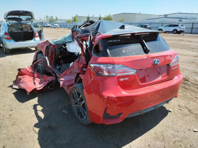 Photo 3 from auction – 2017 LEXUS CT 200 with VIN JTHKD5BH4H2291744