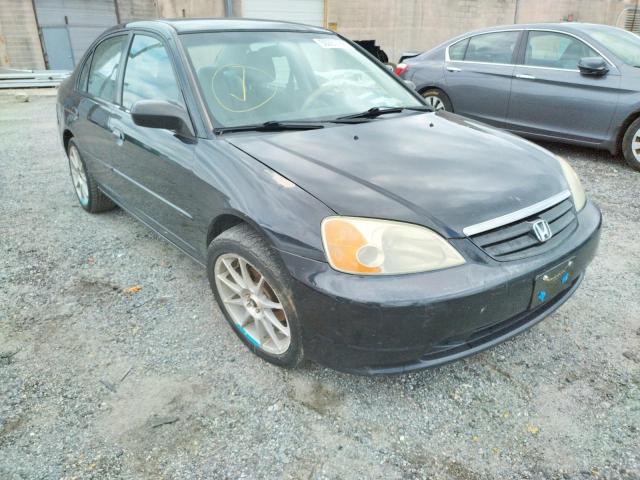 HONDA CIVIC LX 2002 with VIN 2HGES16502H593318 - Photo from auction