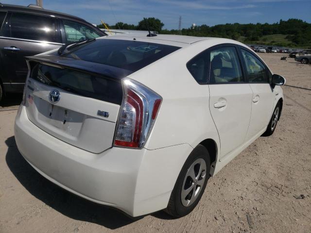 Photo 4 from auction – 2014 TOYOTA PRIUS with VIN JTDKN3DU4E0387443