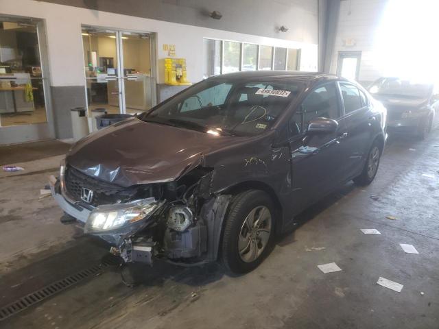 Photo 2 from auction – 2015 HONDA CIVIC LX with VIN 19XFB2F57FE260351