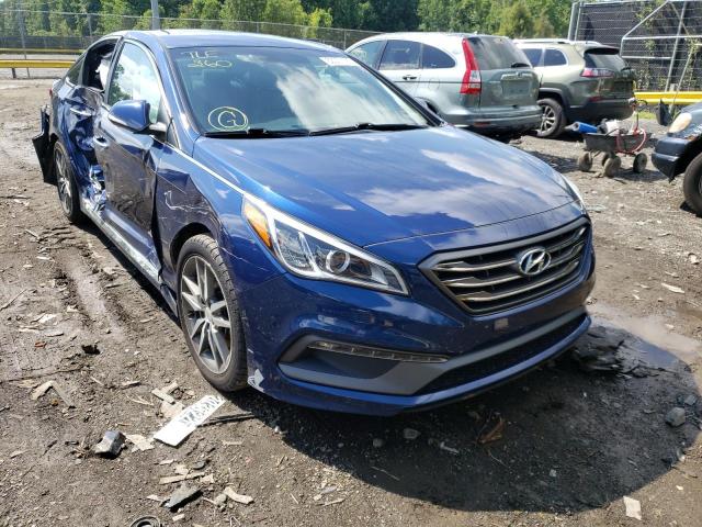 HYUNDAI SONATA SPO 2015 with VIN 5NPE34AB6FH096538 - Photo from auction