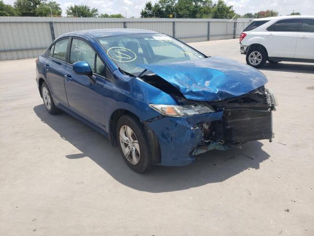 Photo 1 from auction – 2013 HONDA CIVIC LX with VIN 2HGFB2F50DH574300