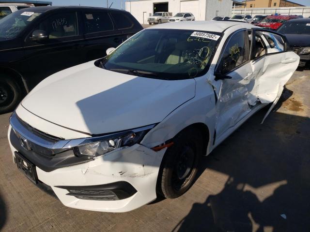 Photo 2 from auction – 2017 HONDA CIVIC LX with VIN 19XFC2E50HE010113