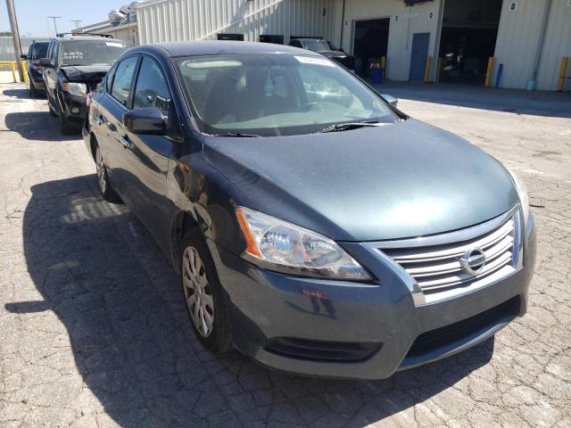 NISSAN SENTRA S 2014 with VIN 3N1AB7AP4EY216467 - Photo from auction