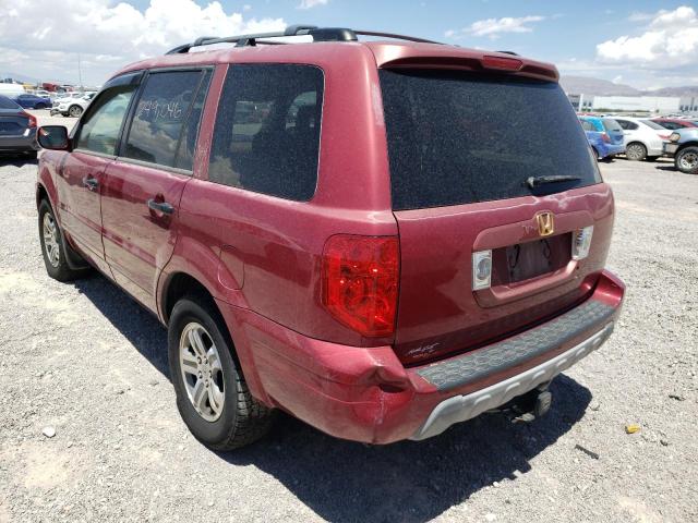 Photo 3 from auction – 2004 HONDA PILOT EX with VIN 2HKYF18494H545508