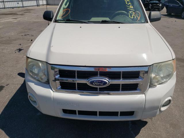 Photo 9 from auction – 2010 FORD ESCAPE XLT with VIN 1FMCU0D7XAKA63410