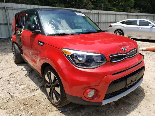 KIA SOUL + 2019 with VIN KNDJP3A57K7695535 - Photo from auction