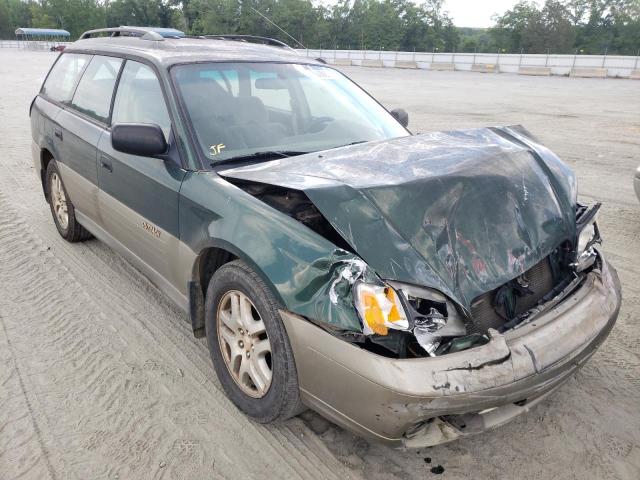 SUBARU OUTBACK 2000 with VIN 4S3BH6655Y7653837 - Photo from auction