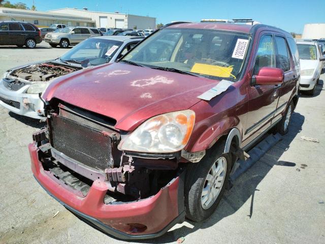 Photo 2 from auction – 2006 HONDA CR-V EX with VIN JHLRD78836C011132
