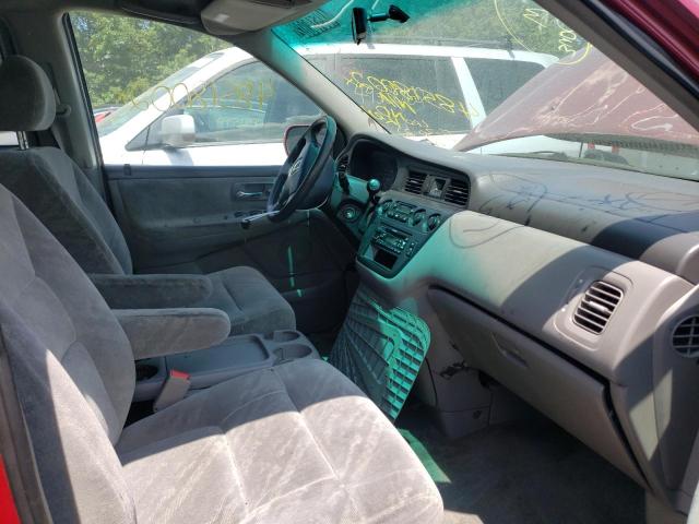 Photo 5 from auction – 2002 HONDA ODYSSEY EX with VIN 2HKRL18652H507821
