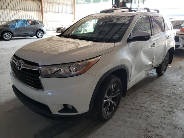 Photo 2 from auction – 2016 TOYOTA HIGHLANDER with VIN 5TDKKRFH0GS137726
