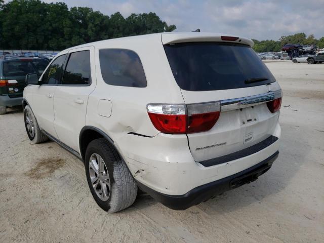 Photo 3 from auction – 2012 DODGE DURANGO SX with VIN 1C4RDHAG6CC173126