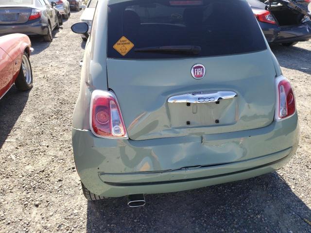 Photo 9 from auction – 2012 FIAT 500 POP with VIN 3C3CFFAR5CT254536