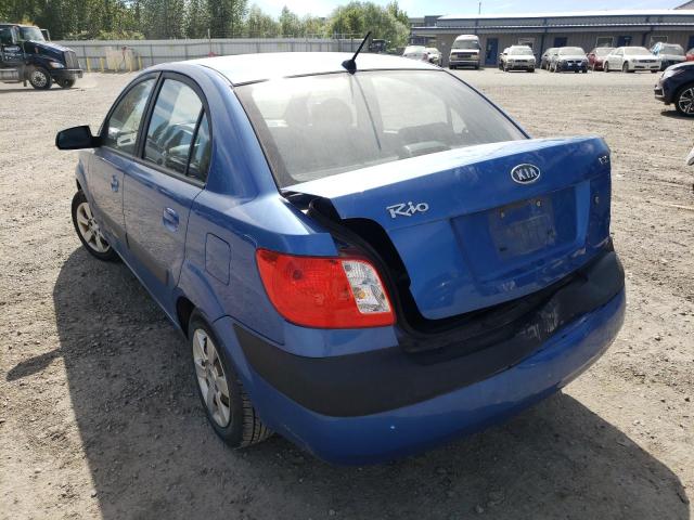 Photo 3 from auction – 2007 KIA RIO BASE with VIN KNADE123076274559