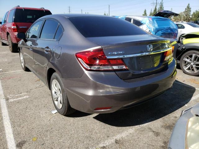 Photo 3 from auction – 2013 HONDA CIVIC LX with VIN 19XFB2F56DE274920
