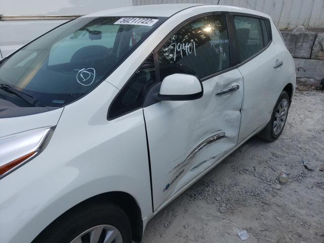 Photo 9 from auction – 2014 NISSAN LEAF S with VIN 1N4AZ0CP0EC339209