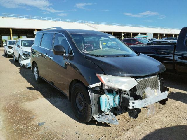 NISSAN QUEST S 2013 with VIN JN8AE2KP6D9071186 - Photo from auction