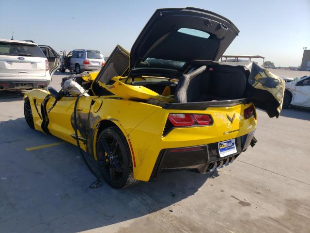 Photo 3 from auction – 2015 CHEVROLET CORVETTE S with VIN 1G1YM2D7XF5117146
