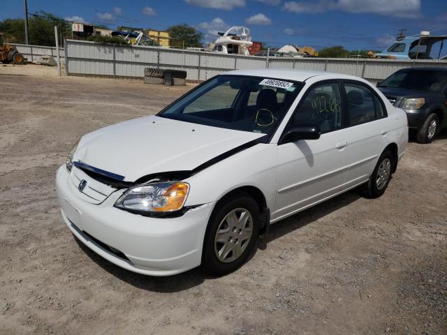 Photo 2 from auction – 2003 HONDA CIVIC LX with VIN 2HGES16593H554437