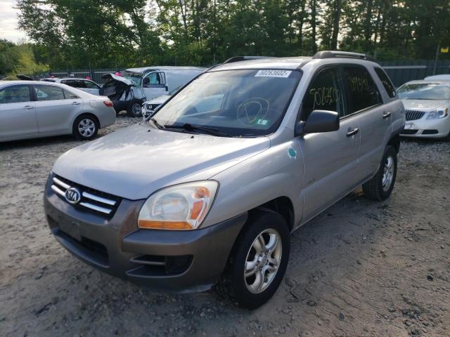 KIA SPORTAGE E 2008 with VIN KNDJE723487473375 - Photo from auction