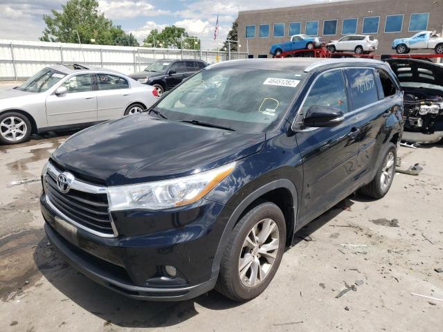 Photo 2 from auction – 2015 TOYOTA HIGHLANDER with VIN 5TDJKRFH5FS096469