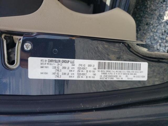 Photo 10 from auction – 2014 CHRYSLER TOWN & COU with VIN 2C4RC1BGXER184598