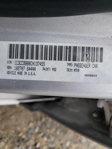 Photo 10 from auction – 2012 CHRYSLER 200 TOURIN with VIN 1C3CCBBB8CN137455