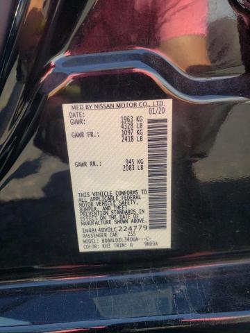 Photo 10 from auction – 2020 NISSAN ALTIMA S with VIN 1N4BL4BV0LC224779