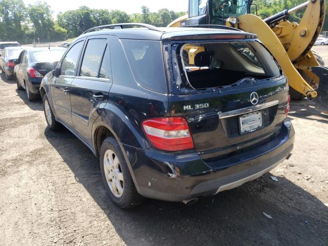Photo 3 from auction – 2007 MERCEDES-BENZ ML 350 with VIN 4JGBB86E27A199590