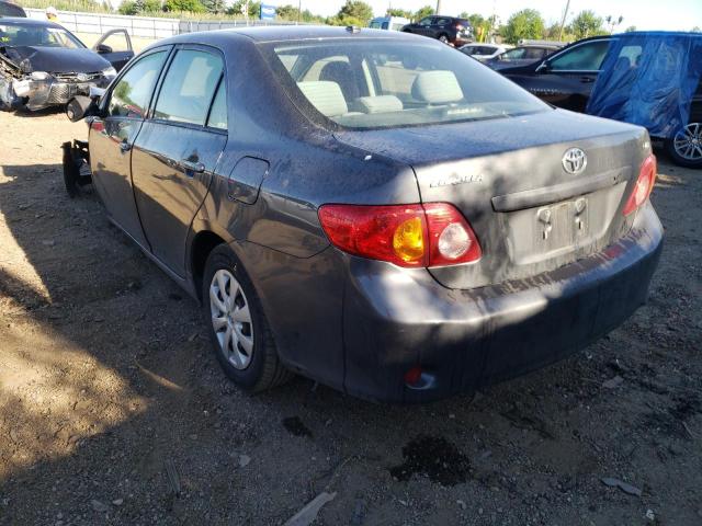 Photo 3 from auction – 2009 TOYOTA COROLLA with VIN 1NXBU40E59Z024893