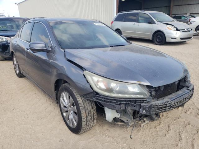 HONDA ACCORD EXL 2014 with VIN 1HGCR3F86EA023979 - Photo from auction