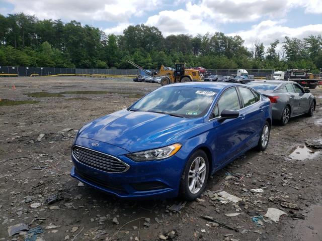 Photo 2 from auction – 2018 FORD FUSION SE with VIN 3FA6P0HD9JR135322
