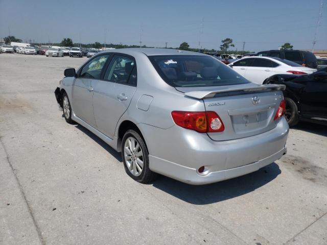 Photo 3 from auction – 2009 TOYOTA COROLLA BA with VIN 1NXBU40E99Z095434