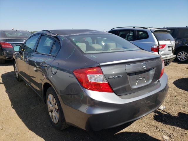Photo 3 from auction – 2012 HONDA CIVIC LX with VIN 19XFB2F51CE001608