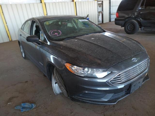 FORD FUSION SE 2018 with VIN 3FA6P0LU7JR140073 - Photo from auction