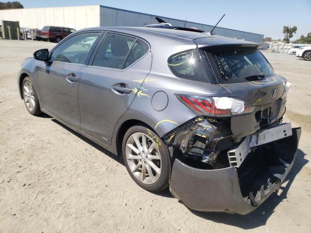 Photo 3 from auction – 2013 LEXUS CT 200 with VIN JTHKD5BH2D2170821