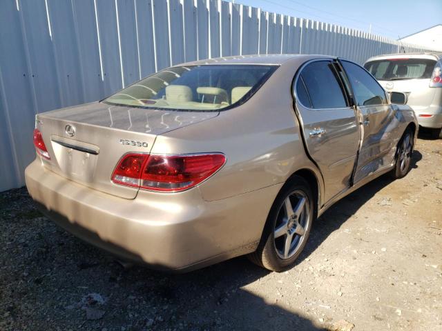 Photo 4 from auction – 2005 LEXUS ES 330 with VIN JTHBA30G255070712