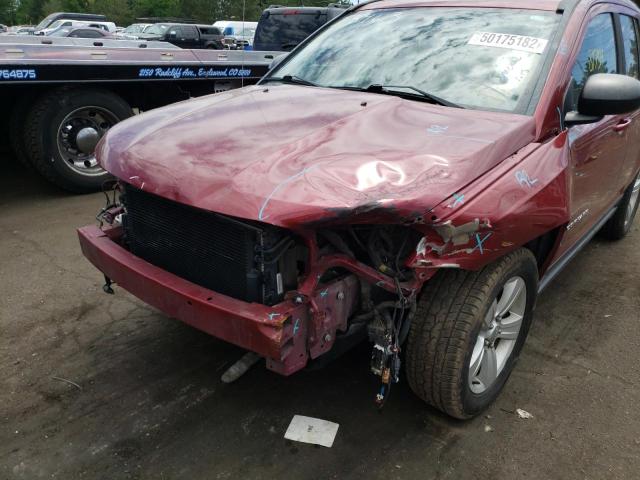 Photo 9 from auction – 2016 JEEP COMPASS SP with VIN 1C4NJDBB4GD566710