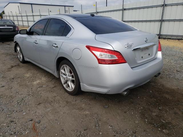 Photo 3 from auction – 2010 NISSAN MAXIMA S with VIN 1N4AA5AP9AC809965