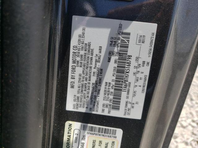 Photo 10 from auction – 2019 FORD MUSTANG with VIN 1FA6P8TH7K5168798