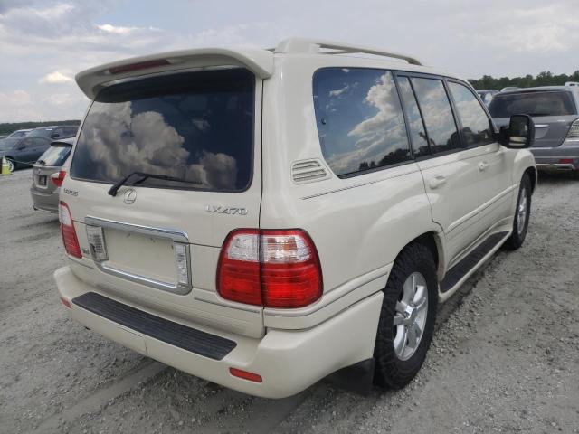 Photo 4 from auction – 2003 LEXUS LX 470 with VIN JTJHT00W333531711