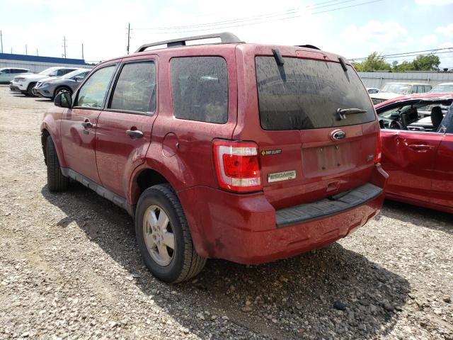 Photo 3 from auction – 2010 FORD ESCAPE XLT with VIN 1FMCU0DG4AKD07021
