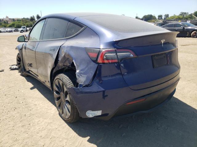 Zdjęcie 3 z aukcji – 2021 TESLA MODEL Y z VIN 5YJYGDEF5MF134075